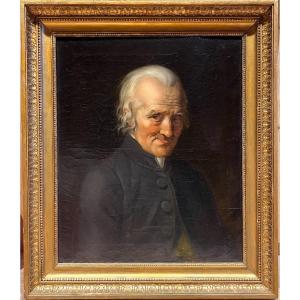 Portrait Of An Old Man, 19th Century French School