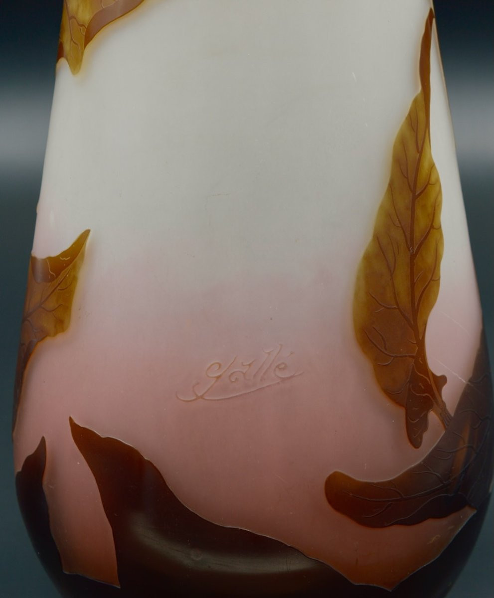 Large Gallé Vase-photo-3