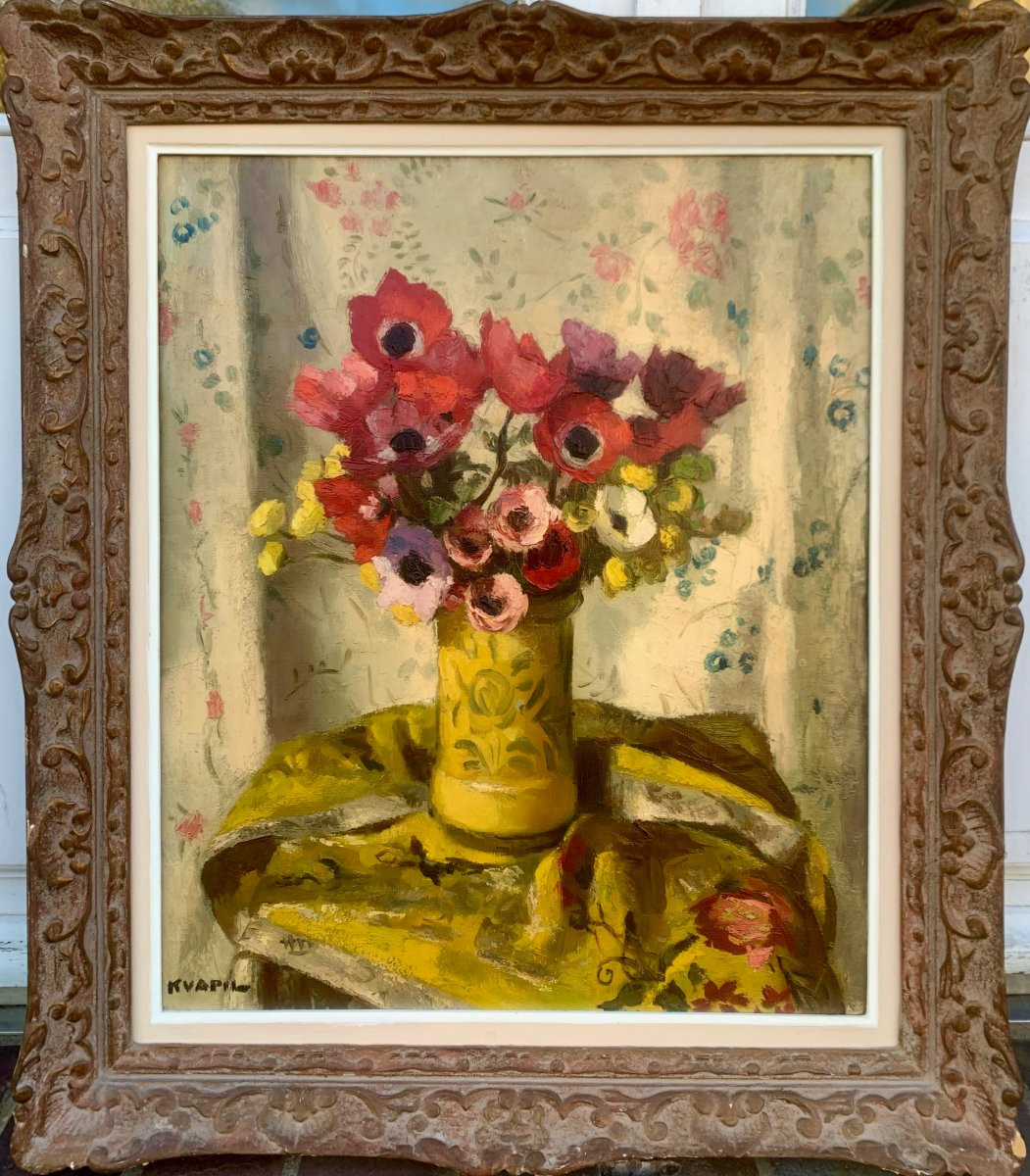 Anémones et renoncules: Charles Kvapil-photo-2