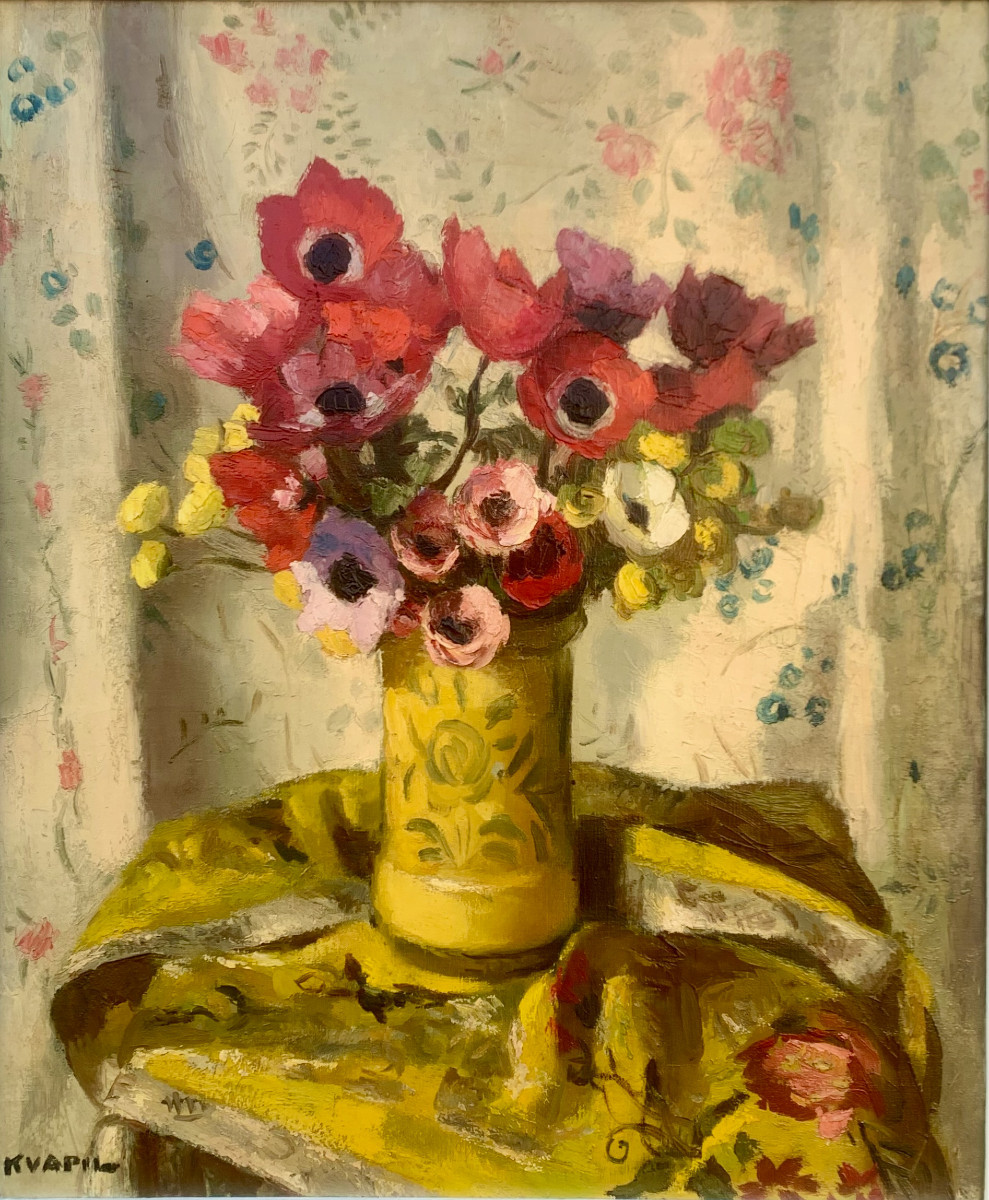 Anémones et renoncules: Charles Kvapil