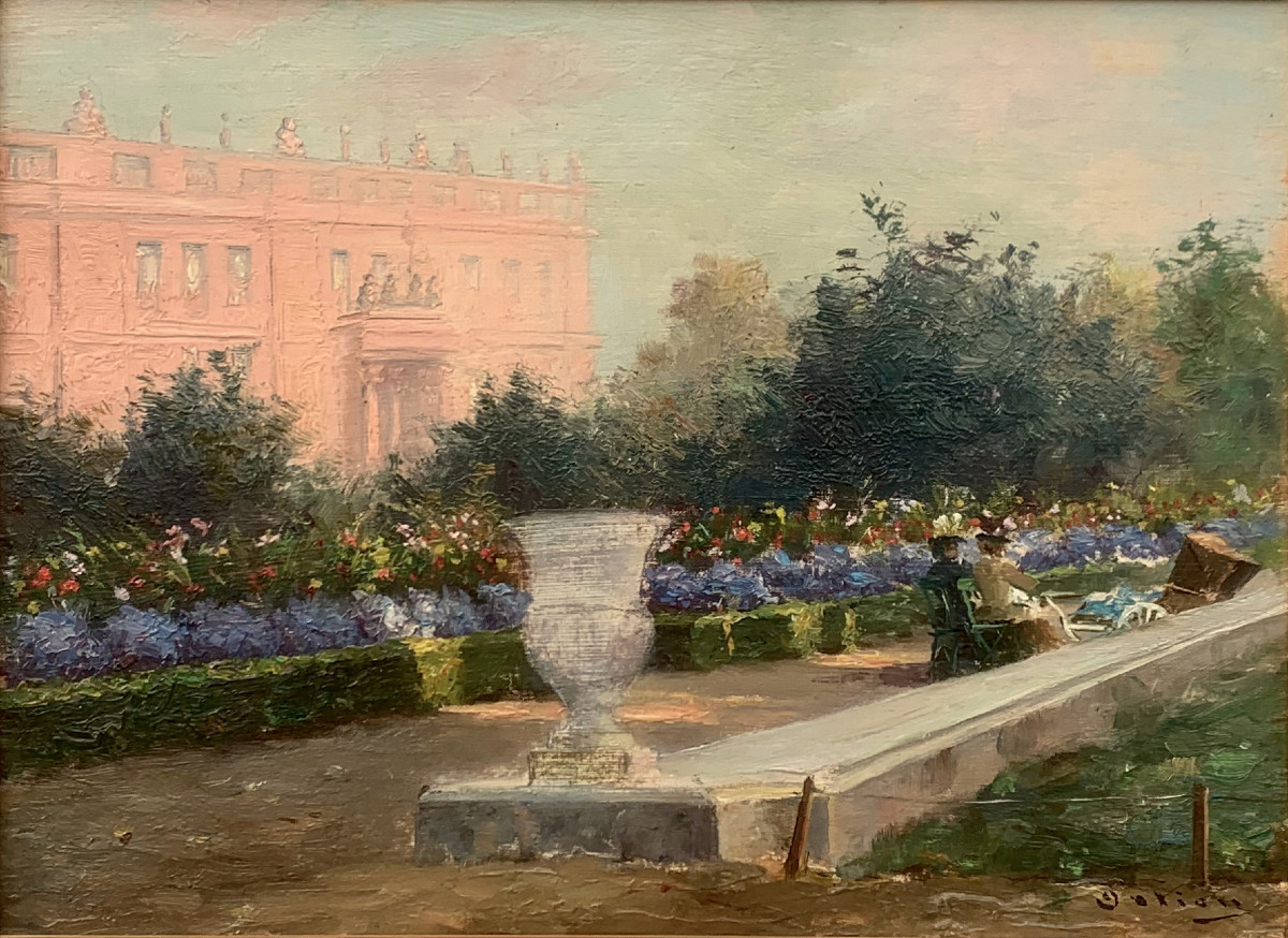 Elégantes au parc. Paul Ortiou.-photo-2