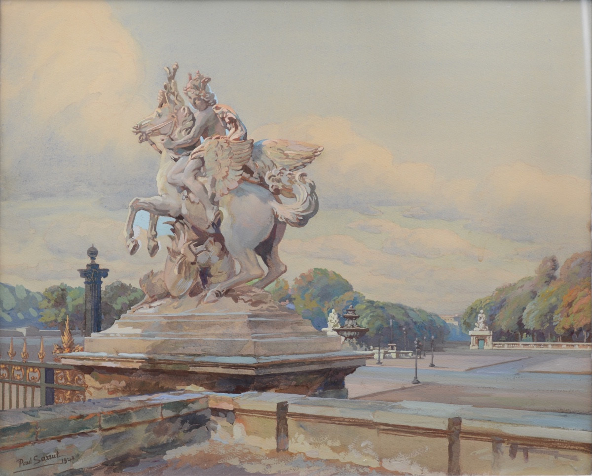 Mercury Riding Pegasus