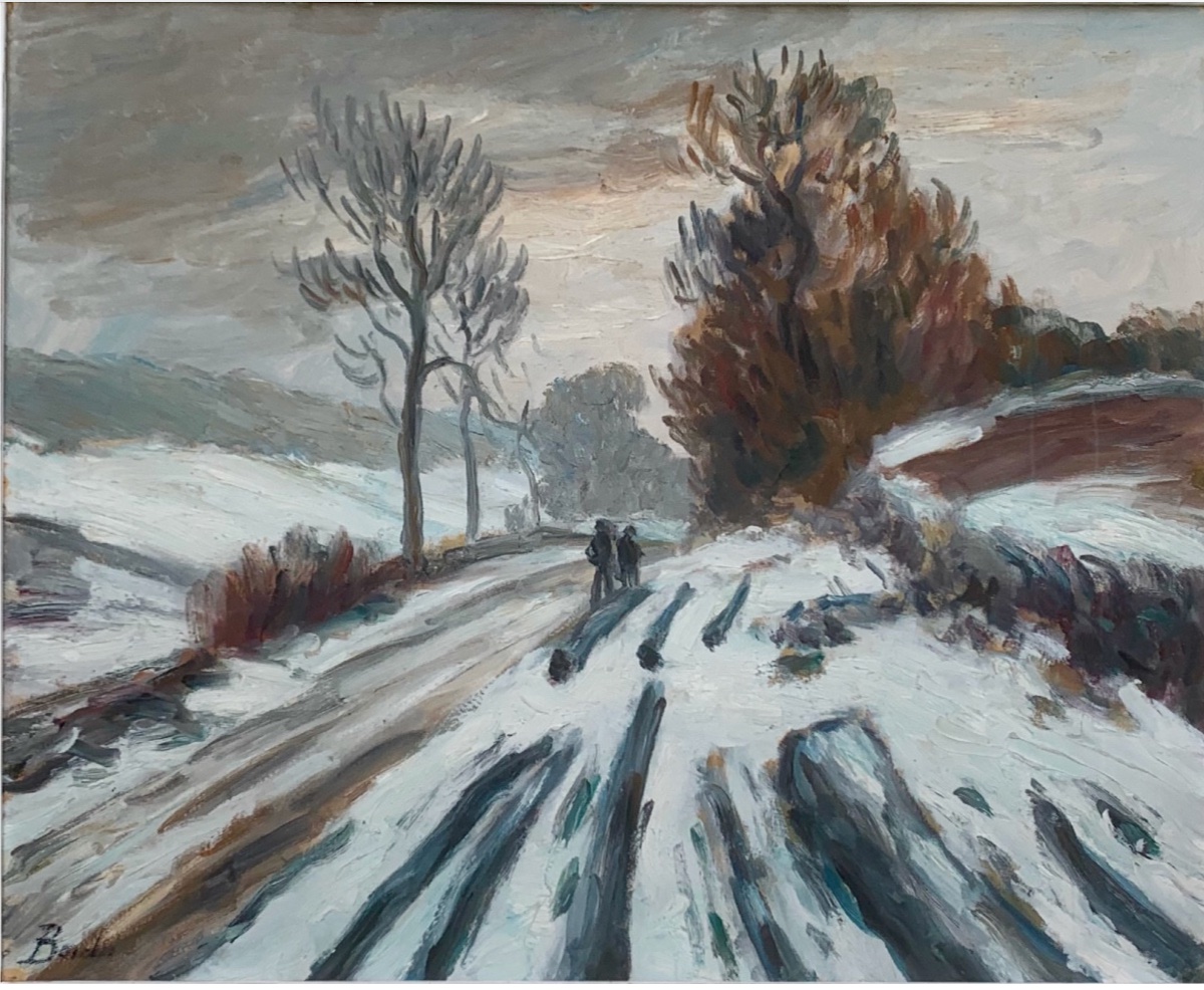 Winter Landscape Under The Snow. Léonard Bordes-photo-2