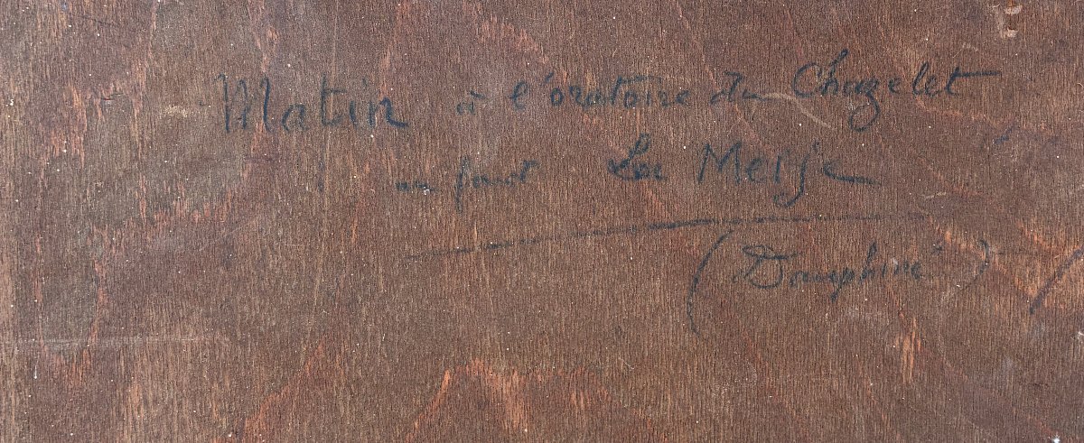 La Meije At The Chazelet Oratory; Paaul Esnoul-photo-4