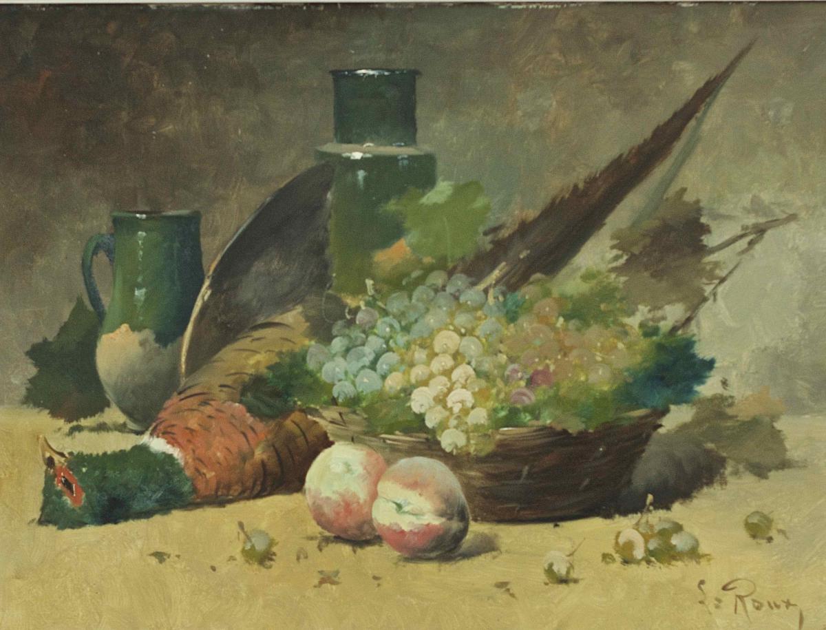 Nature Morte Au Faisan. Leroux Pour Brunel De Neuville-photo-2