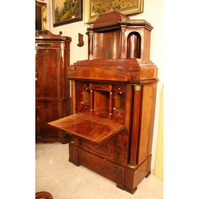 Great Secretary Mahogany Biedermeier Dat. 1833