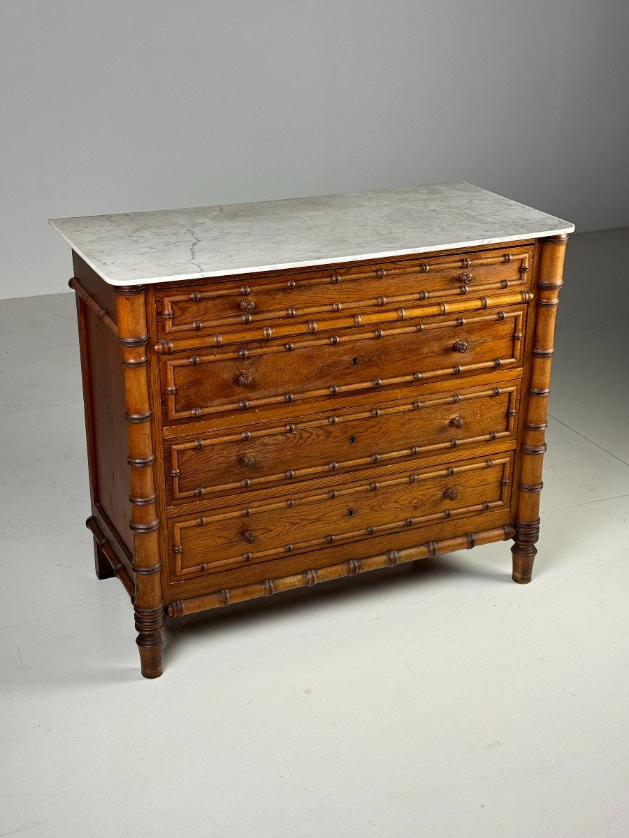 Faux Bamboo Commode-photo-7