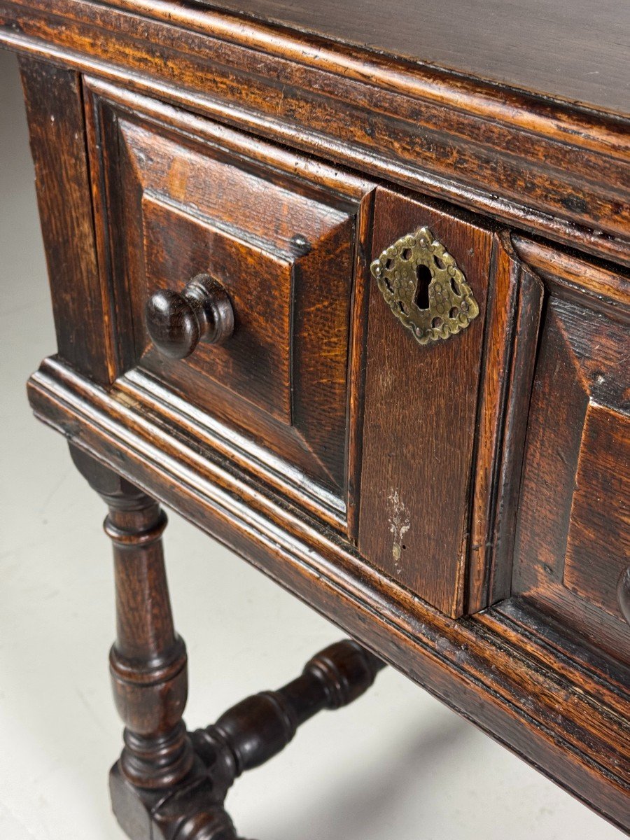 Antique English Oak Sideboard Circa 1800-photo-3
