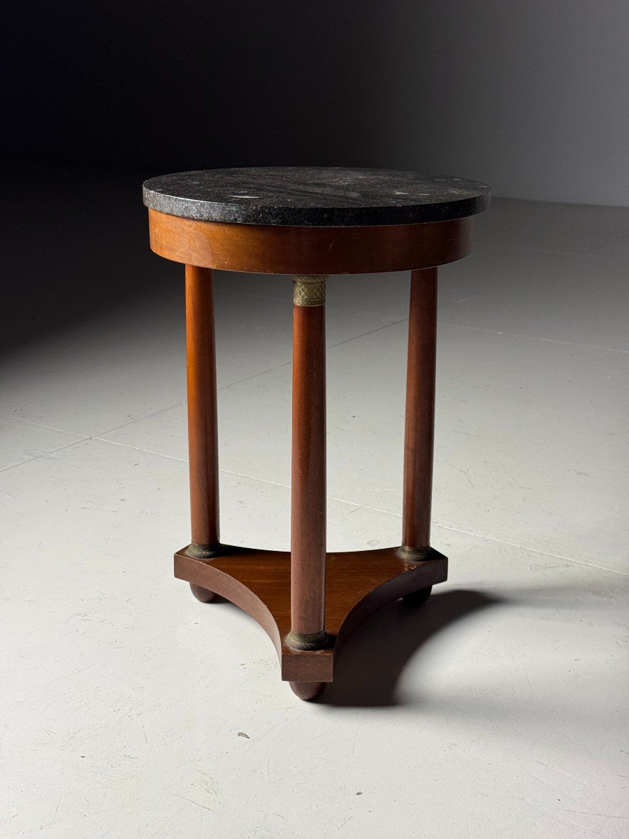 Table Empire Guéridon Français Antique-photo-8