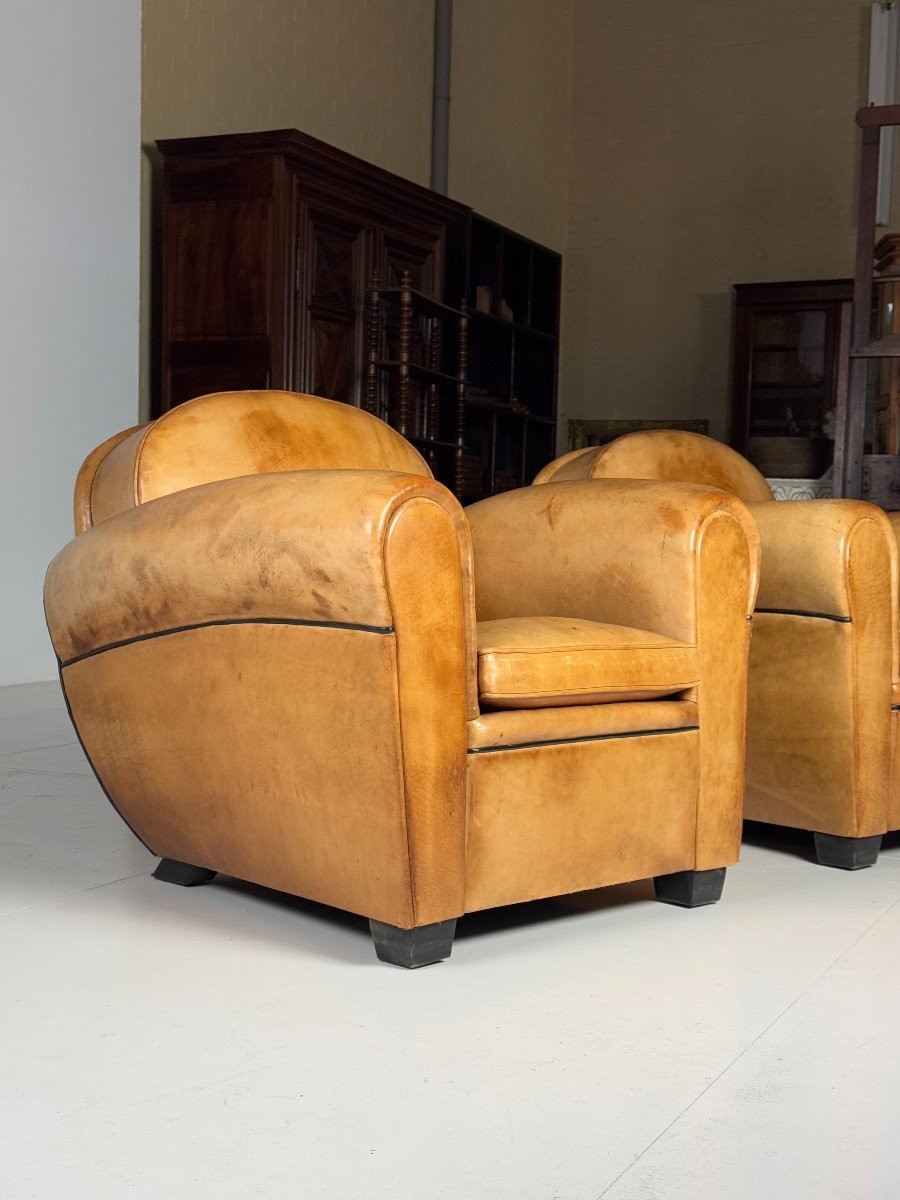 Fauteuils Club Bart Van Bekhoven Art Deco-photo-4
