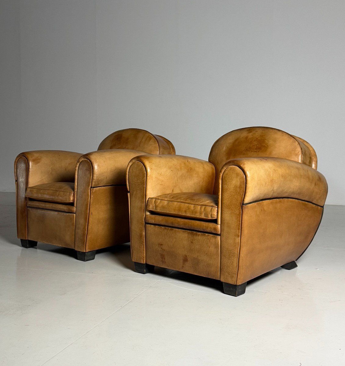 Fauteuils Club Bart Van Bekhoven Art Deco-photo-6