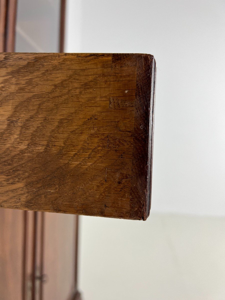 19th Century Mahogany Bookcase-photo-4
