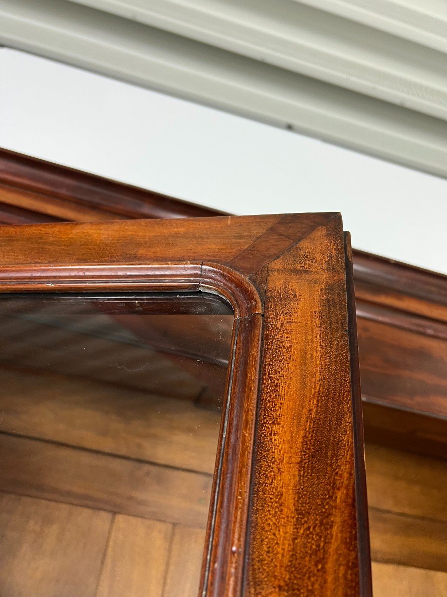19th Century Mahogany Bookcase-photo-5