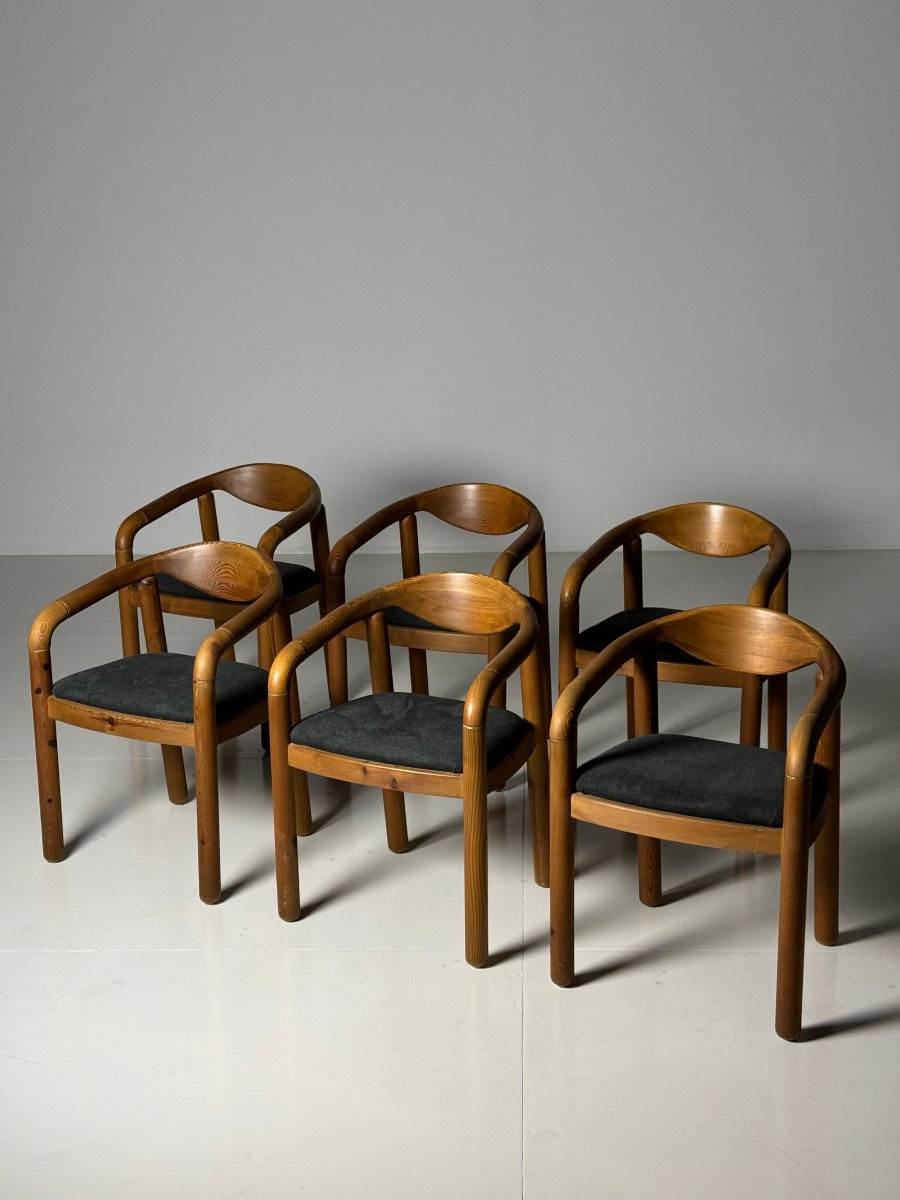 Vintage Rainer 6 Daumiller Chairs-photo-8