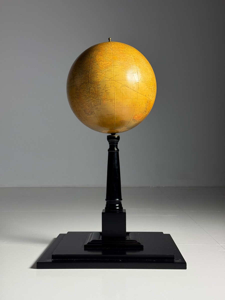 Large Globe In A Display Case-photo-3