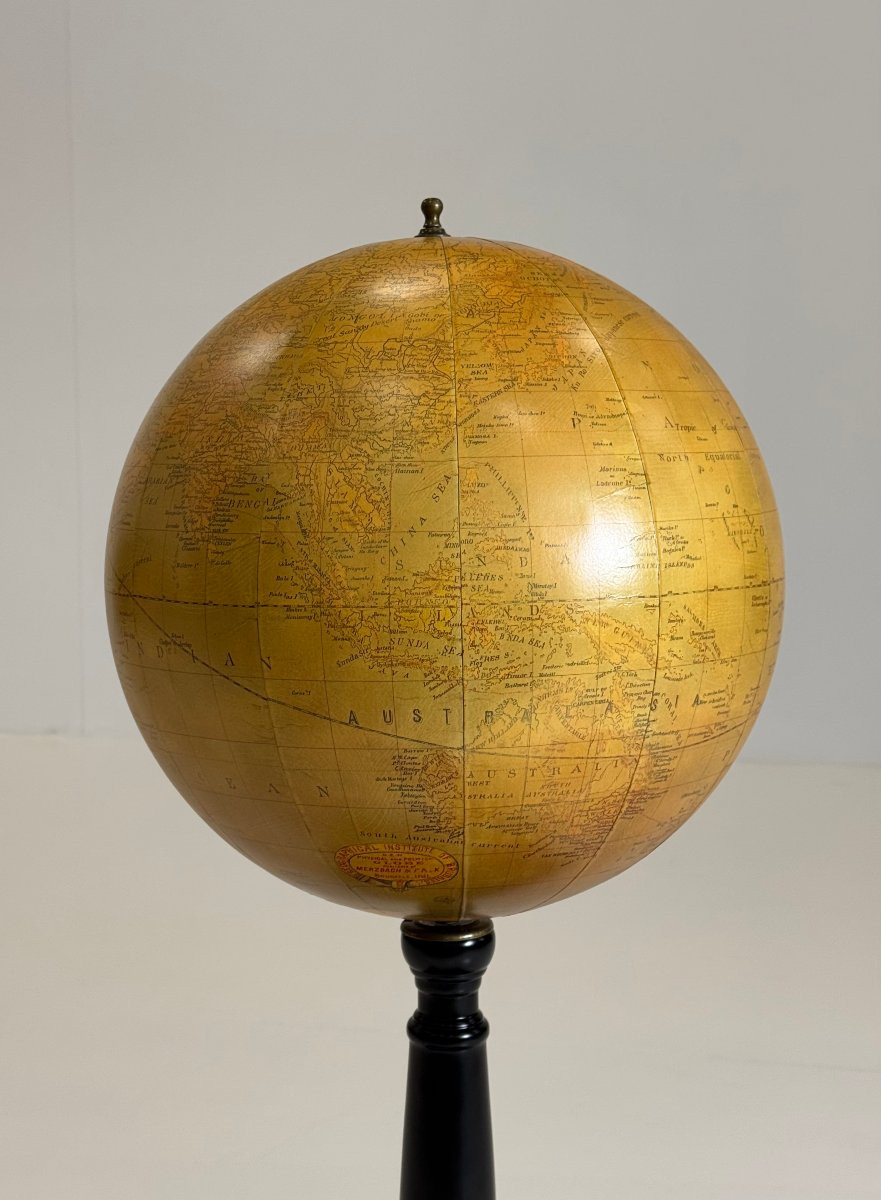 Large Globe In A Display Case-photo-1