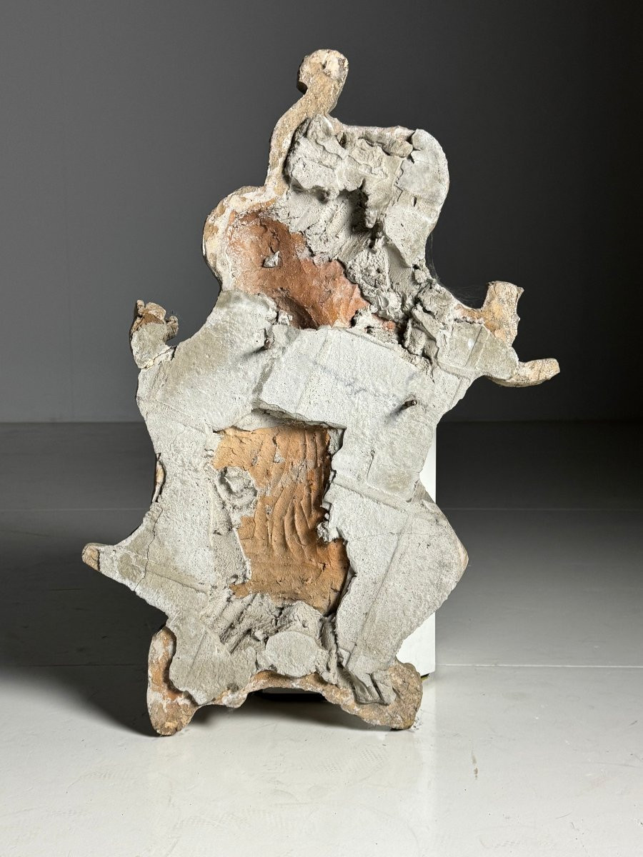 Antique Terracotta Wall Ornament-photo-4