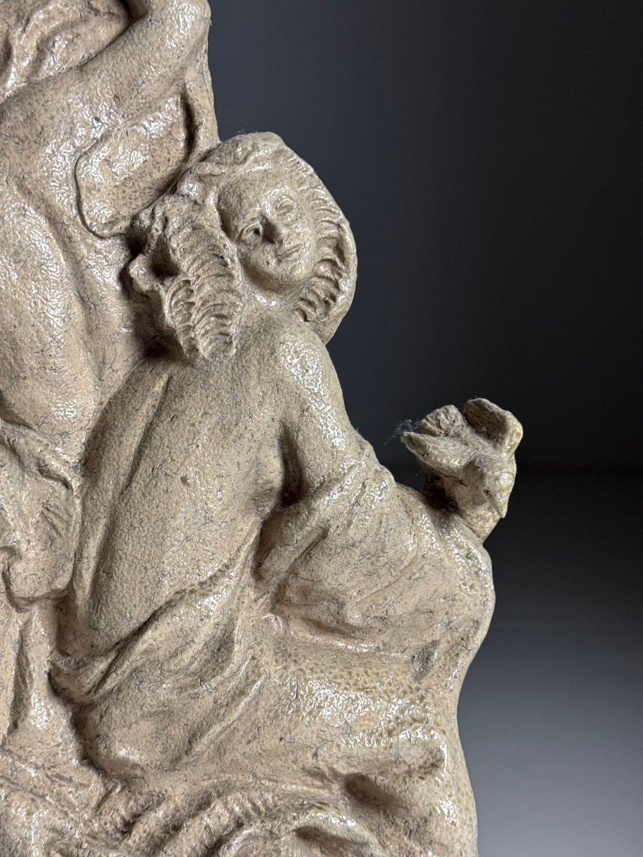 Antique Terracotta Wall Ornament-photo-1