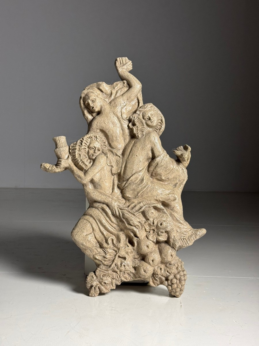 Antique Terracotta Wall Ornament