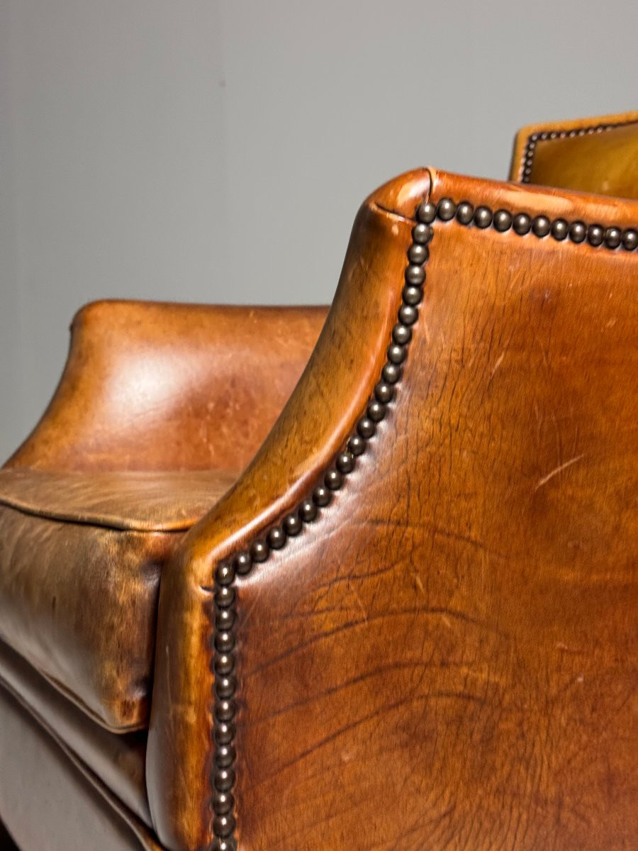 Classic Sheepskin Club Chair-photo-1