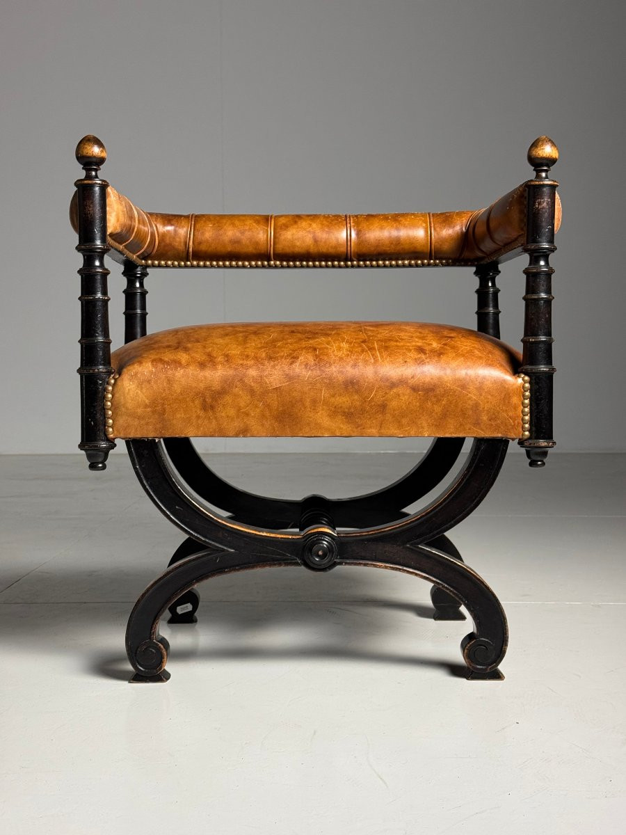 Chaise Anglaise Début 20ème Siècle-photo-4