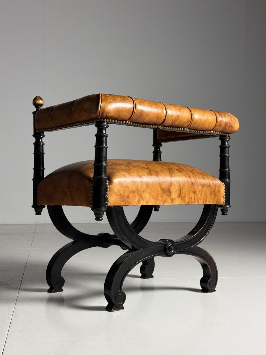 Chaise Anglaise Début 20ème Siècle-photo-7