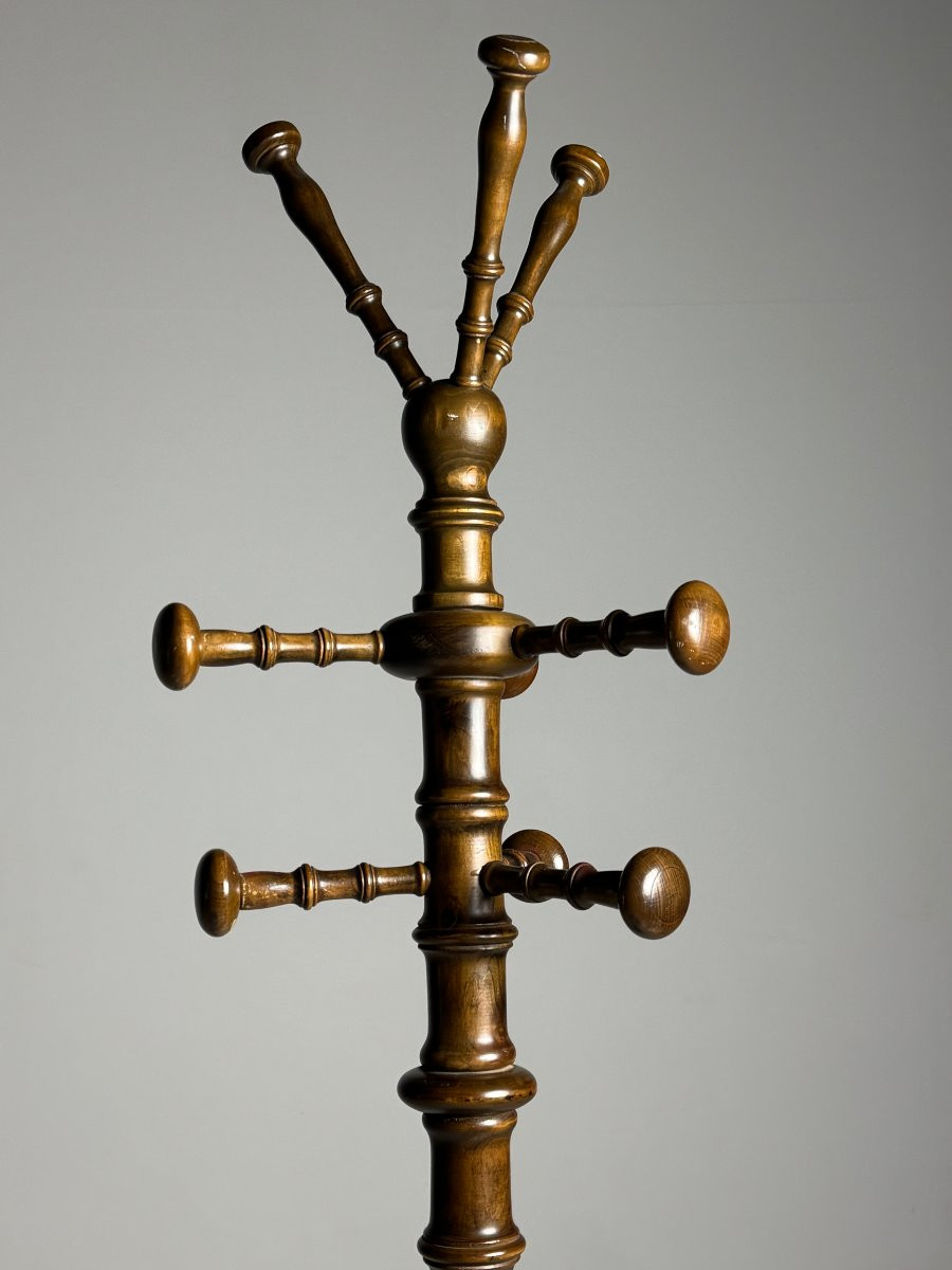 Faux Bamboo Coat Rack-photo-3