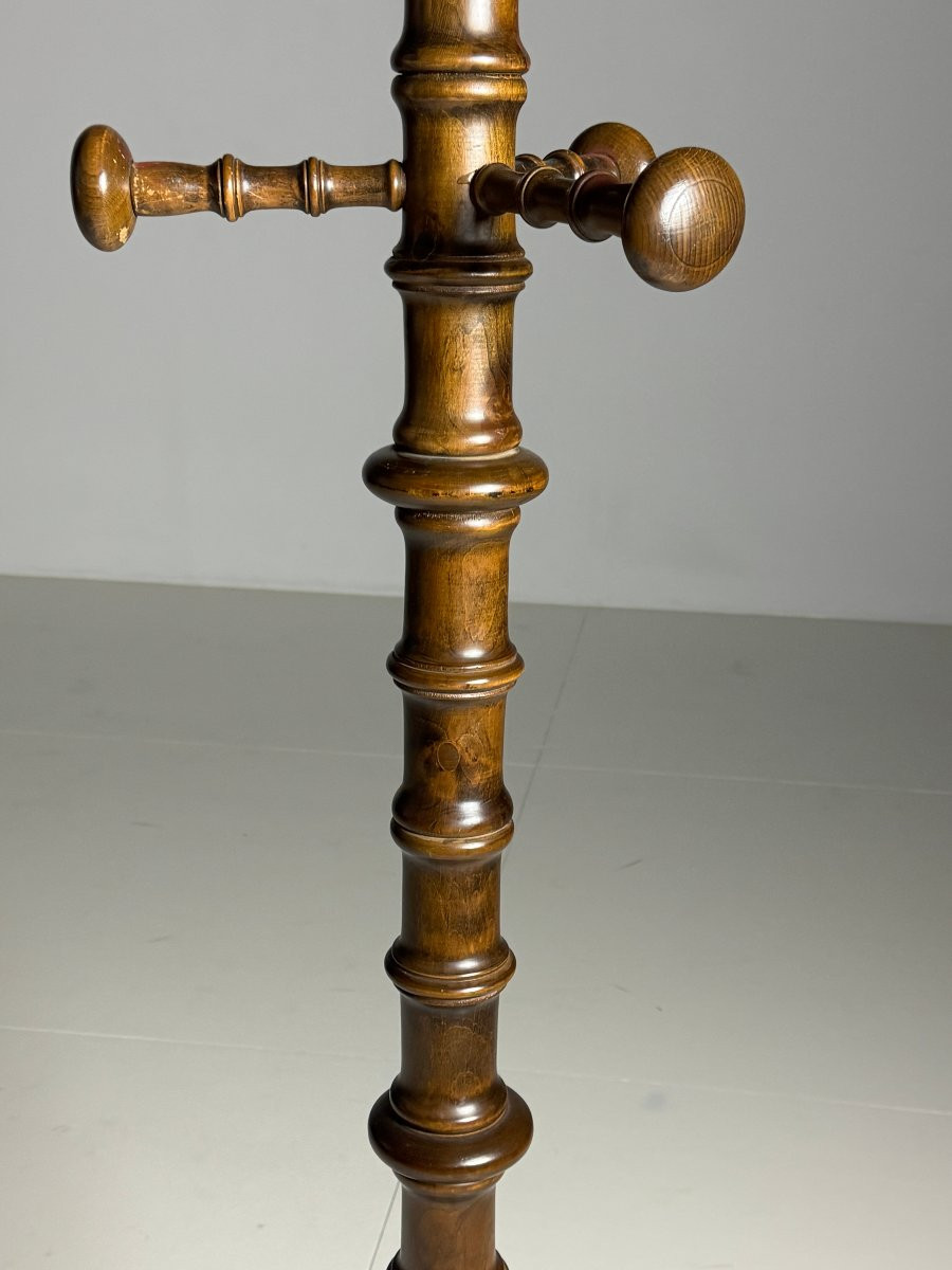 Faux Bamboo Coat Rack-photo-2