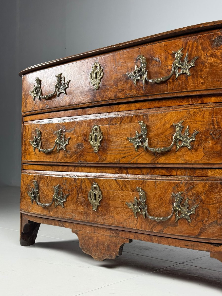 Commode Française 18ème Siècle En Orme-photo-4