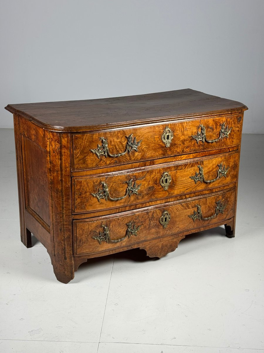 Commode Française 18ème Siècle En Orme-photo-3