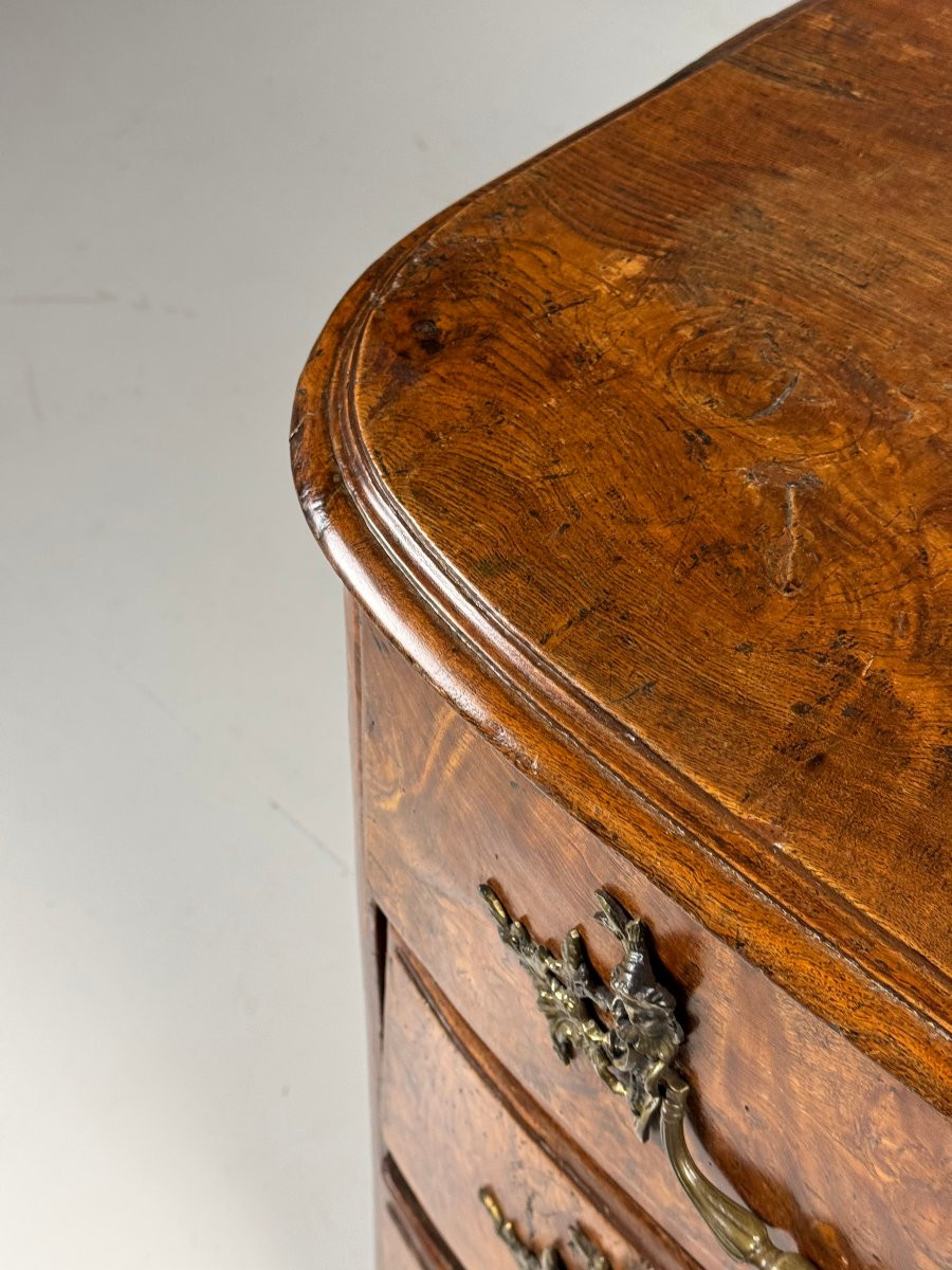 Commode Française 18ème Siècle En Orme-photo-5