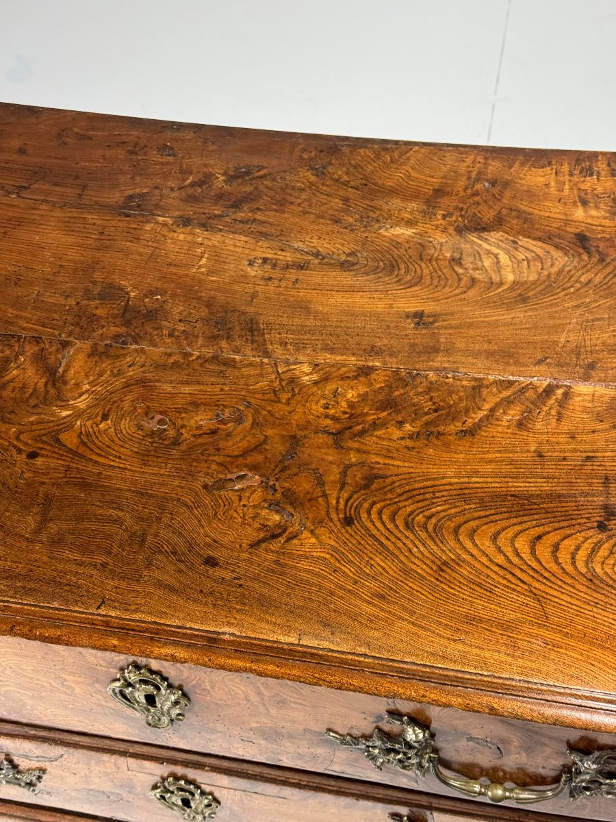 Commode Française 18ème Siècle En Orme-photo-6