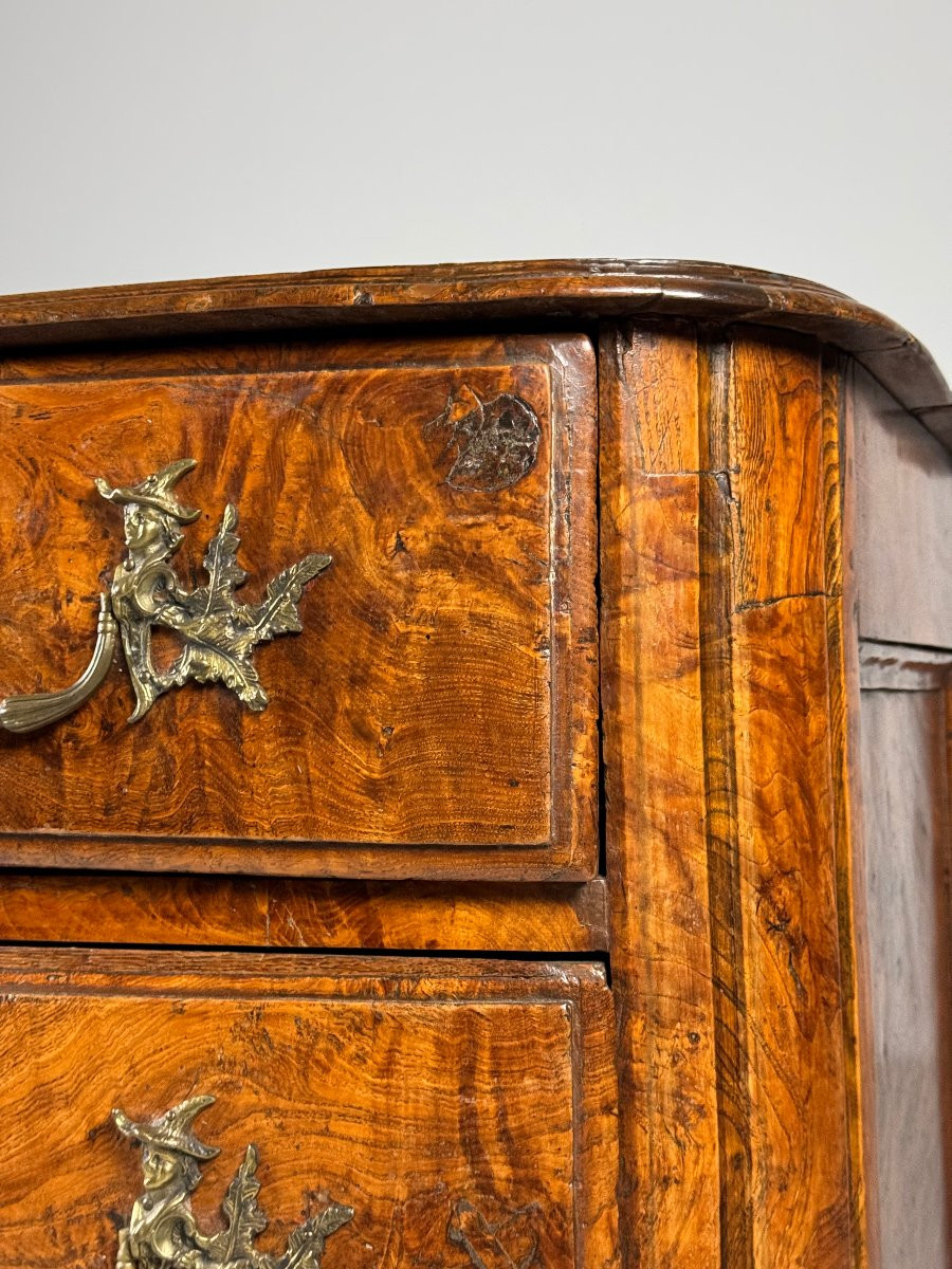 Commode Française 18ème Siècle En Orme-photo-7