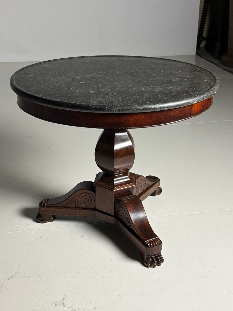 Table Charles X en Acajou-photo-3