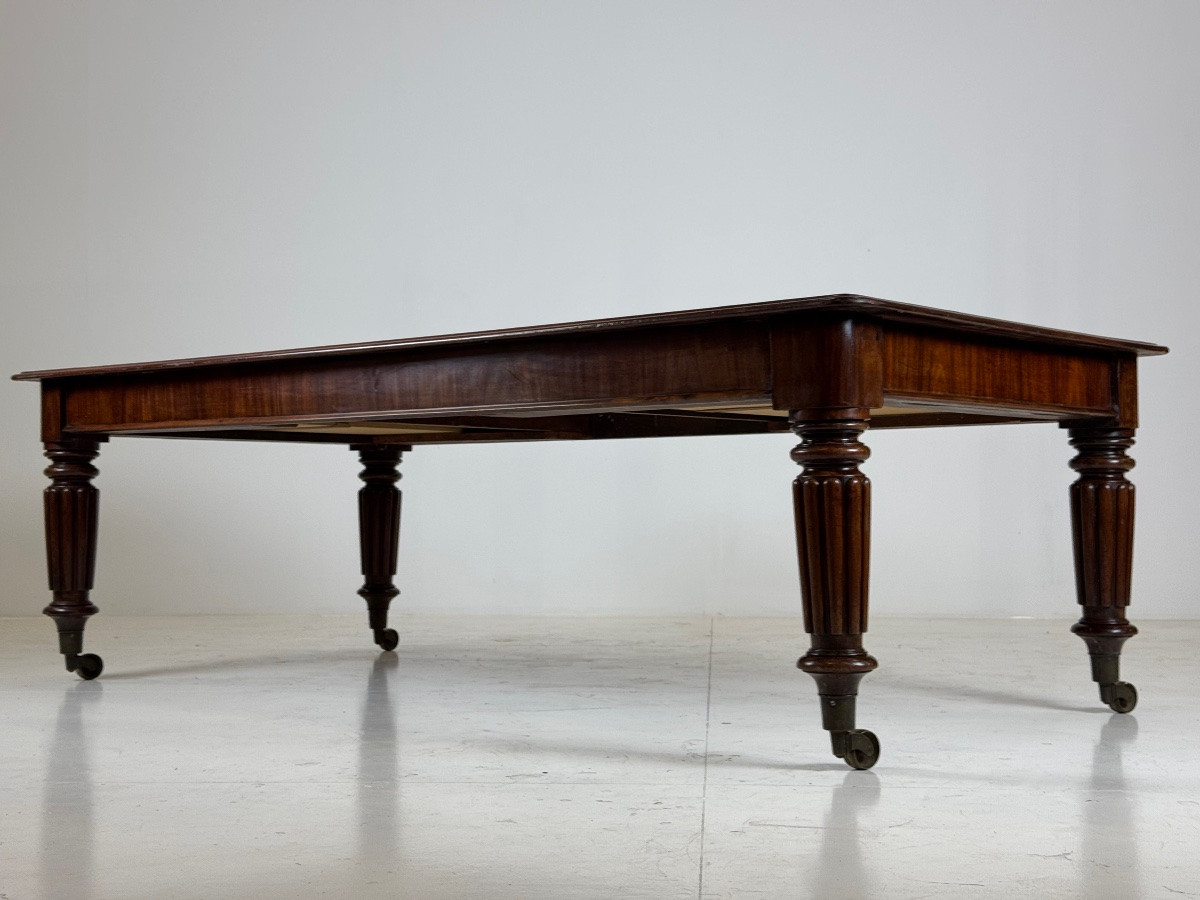 19th Century Mahogany Desk-photo-2