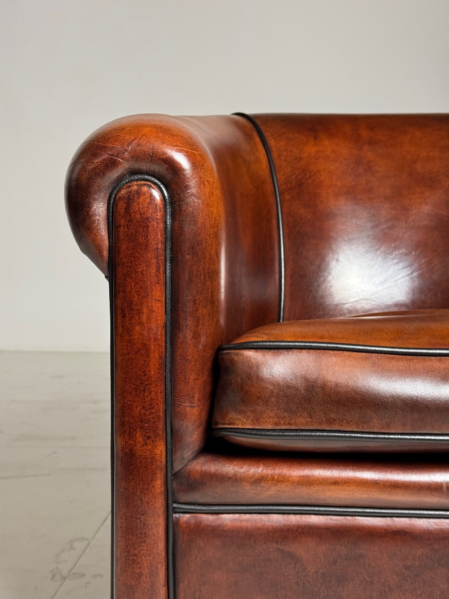 Fauteuils en peau de mouton classique-photo-3