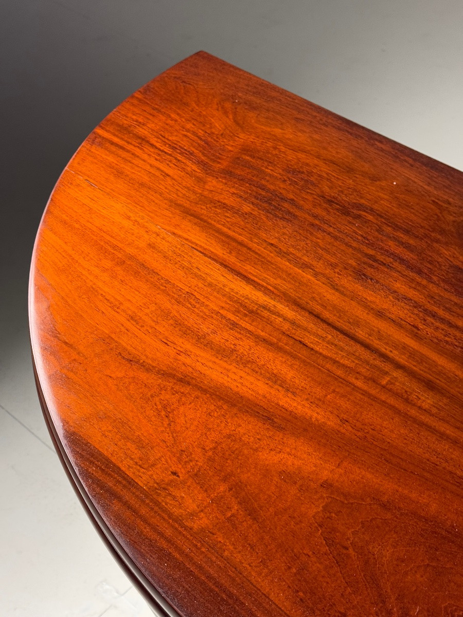 Table Empire Crescent en acajou-photo-2