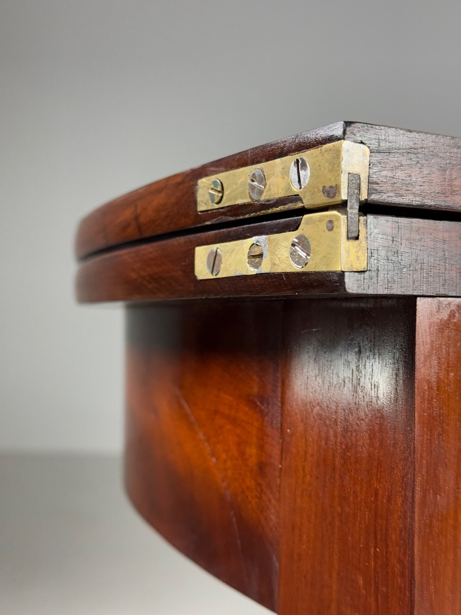 Table Empire Crescent en acajou-photo-1