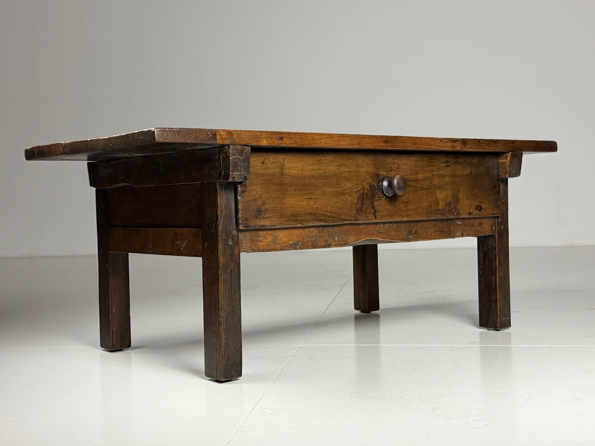 Table basse française 18ème siècle-photo-2