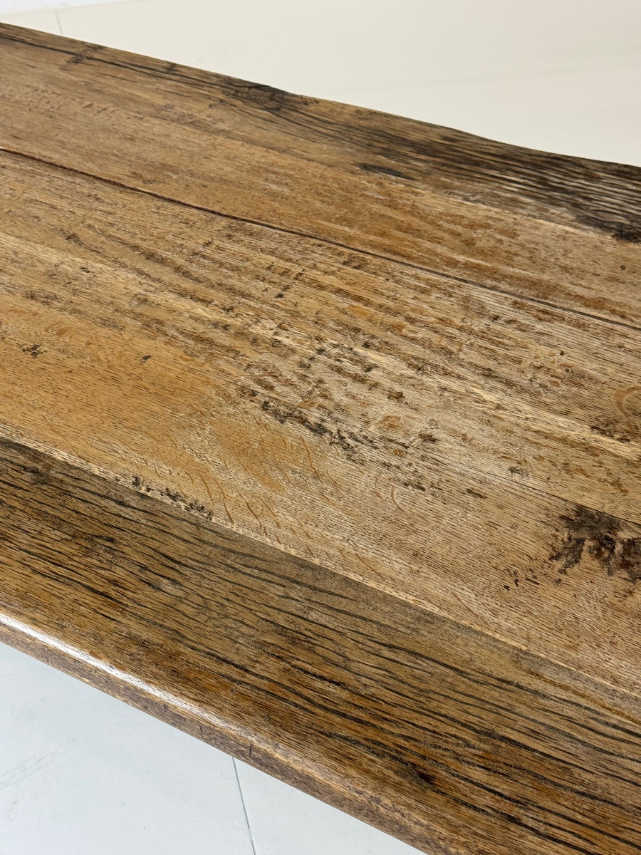 French Oak Monastery Table 250cm-photo-4
