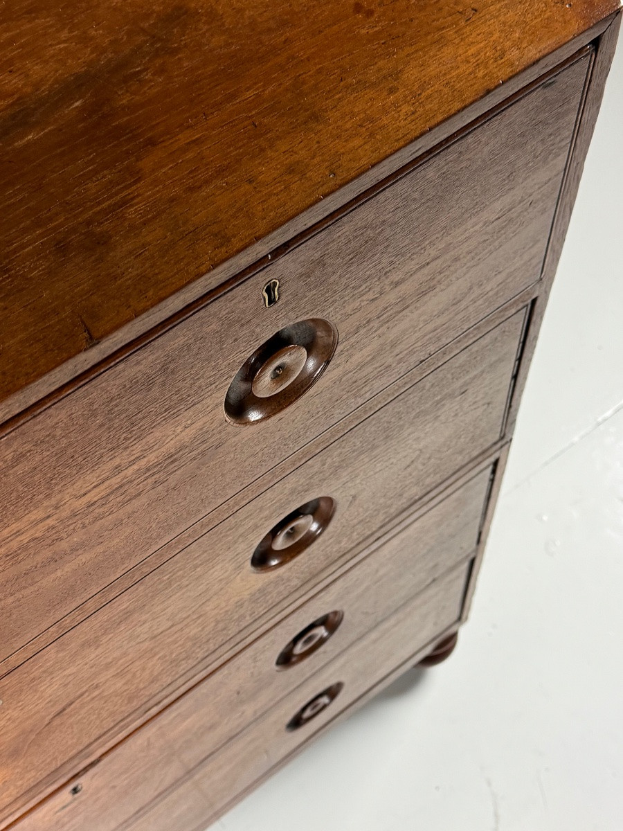 Commode de campagne Anglais 19ème siècle-photo-8