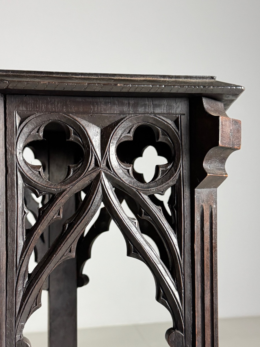 19th Century French Gothic Style Column-photo-2