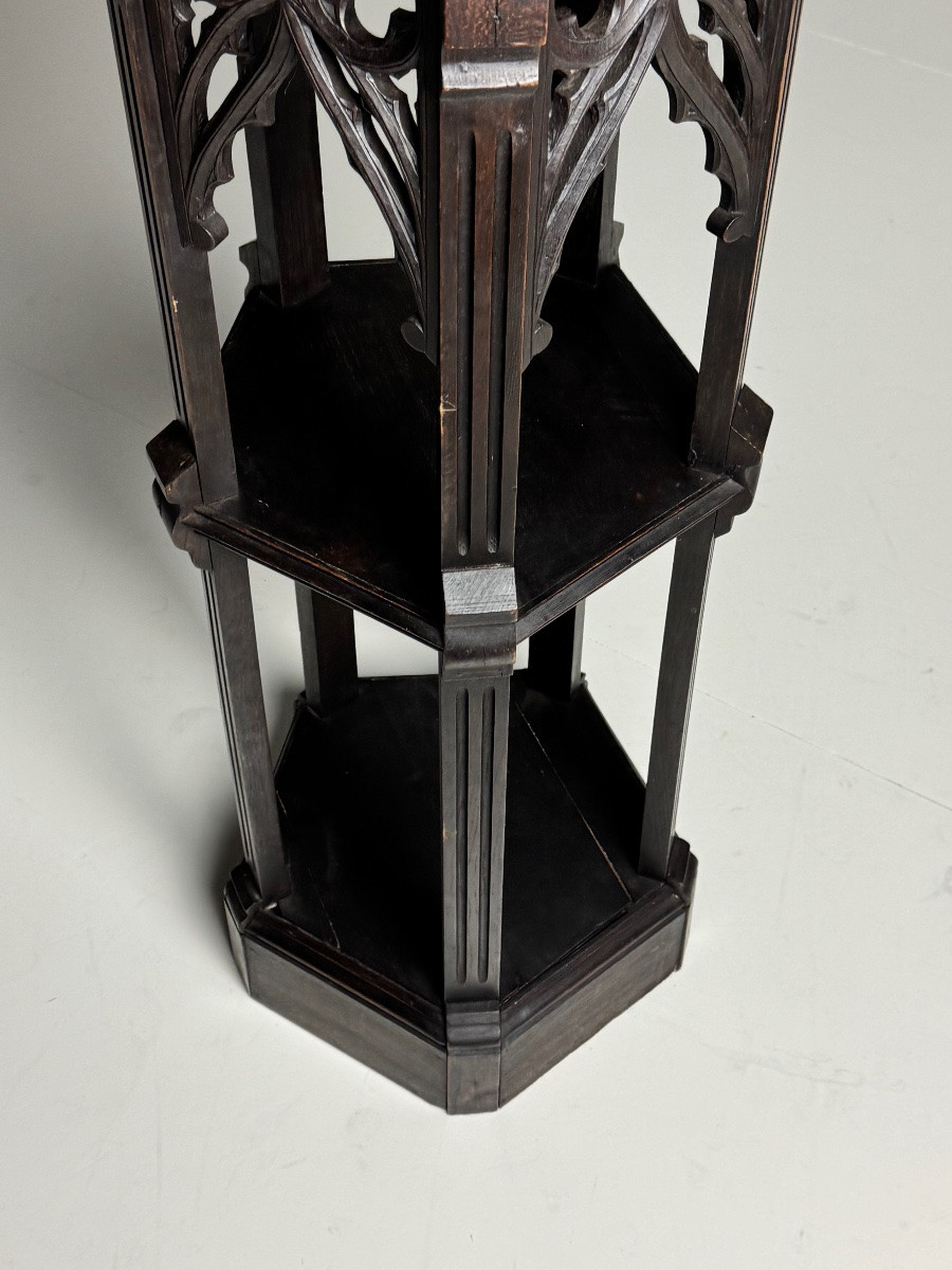 19th Century French Gothic Style Column-photo-4