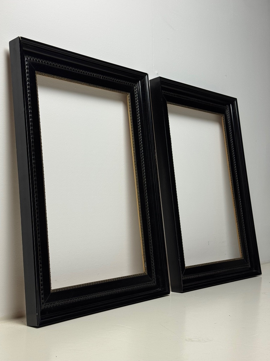 2x Dutch Frame Circa 1900-photo-3