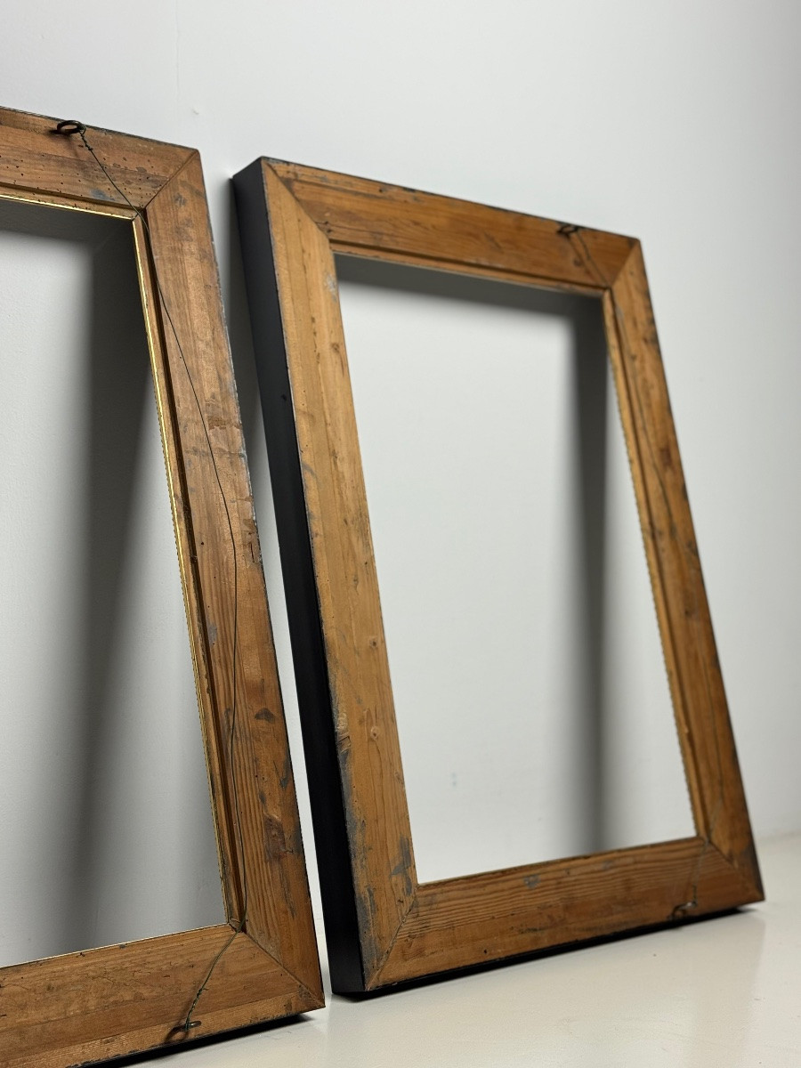 2x Dutch Frame Circa 1900-photo-4