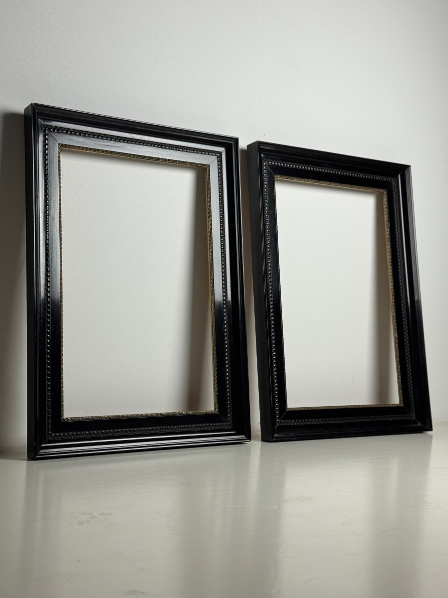 2x Dutch Frame Circa 1900