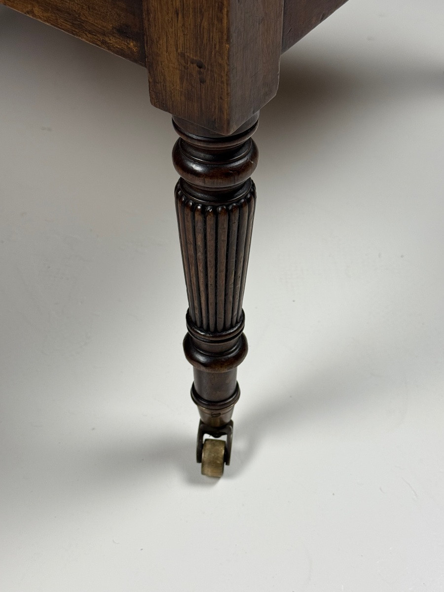 English Library Chair George IV Mahogany 1825-photo-8