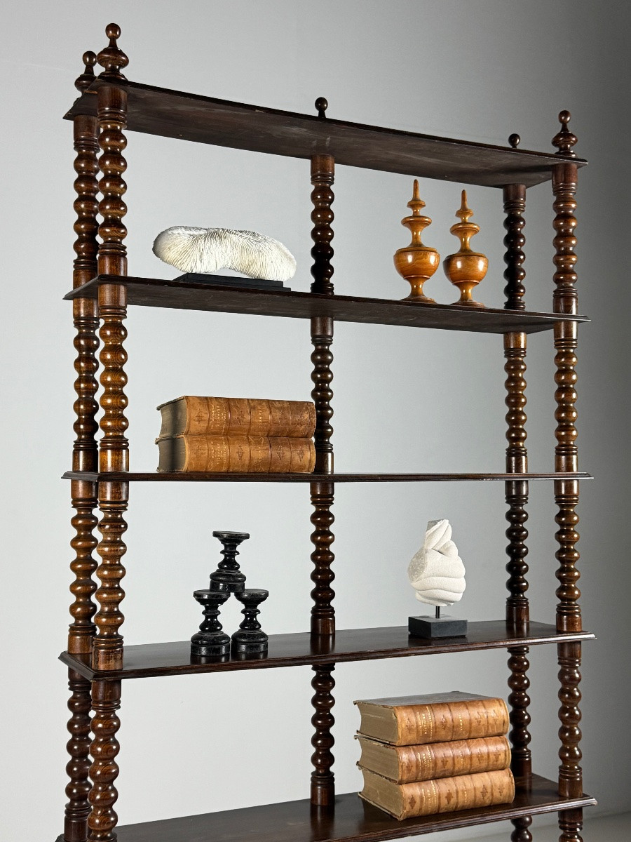 Antique French Reel Bookcase-photo-3