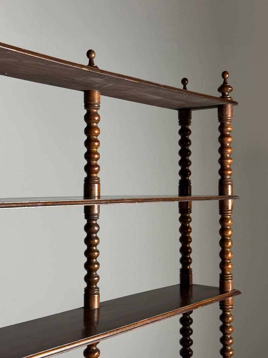 Antique French Reel Bookcase-photo-6