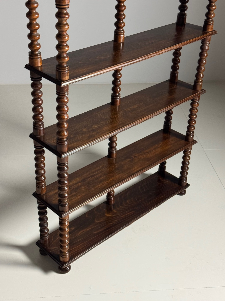 Antique French Reel Bookcase-photo-8